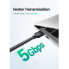Кабель UGREEN US128 USB-A 3.0 Male to Male Cable Black