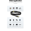Кабель UGREEN US128 USB-A 3.0 Male to Male Cable Black