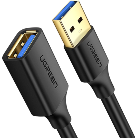 Кабель-подовжувач USB 3.0 UGREEN US129 Male-Female