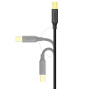 Кабель Ugreen US135 USB 2.0 AM to BM Print Cable Black