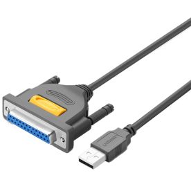 Кабель-адаптер Ugreen US167 USB to DB25 Parallel Printer Cable 2м Black