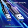 Кабель UGREEN US184 USB 3.0 A Male to Type C Male Cable Nickel Plating