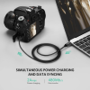 Кабель UGREEN US242 USB Type-C to Mini-USB 5-pin Male-Male 1 м Black