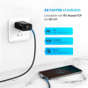 Кабель UGREEN US255 USB-C to USB-C 60W 3A, QC4.0/PD3.0