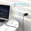 Кабель UGREEN US255 USB-C to USB-C 60W 3A, QC4.0/PD3.0