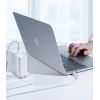 Кабель UGREEN US264 USB Type-C to USB Type-C 60Вт 3A White