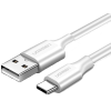 Кабель Ugreen US287 USB 2.0 to Type-C 3A White