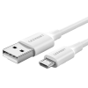 Кабель UGREEN US289 USB 2.0 – MicroUSB QC 3.0, White