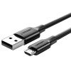 Кабель UGREEN US289 USB 2.0 – MicroUSB QC 3.0, 2A, Black