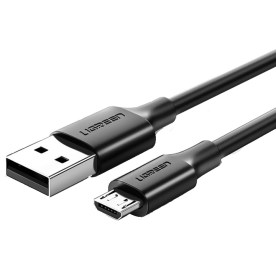 Кабель UGREEN US289 USB 2.0 – MicroUSB QC 3.0, 2A, Black