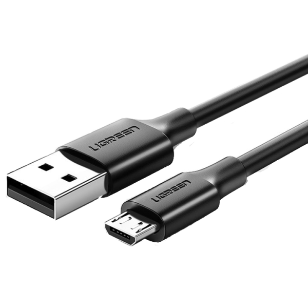 Кабель UGREEN US289 USB 2.0 – MicroUSB QC 3.0, 2A, Black