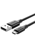 Кабель UGREEN US289 USB 2.0 – MicroUSB QC 3.0, 2A, Black