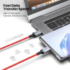Кабель UGREEN US294 USB-C to USB-C 60W Fast Charging & Data 1м Red
