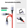 Кабель UGREEN US294 USB-C to USB-C 60W Fast Charging & Data 1м Red