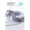 Кабель зарядний Ugreen US300 Type-C to Type-C  для швидкої зарядки 2.0 100W 5A White