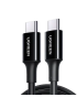 Кабель зарядний Ugreen US300 Type-C to Type-C  для швидкої зарядки 2.0 100W 5A Black