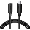 Кабель-подовжувач UGREEN US353 USB-C 3.1 Gen2 100W 10Gbps 1 м Black
