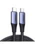 Кабель UGREEN US355 USB-C to USB-C 100W Gen2 5A Data & Fast Charging 1м Black