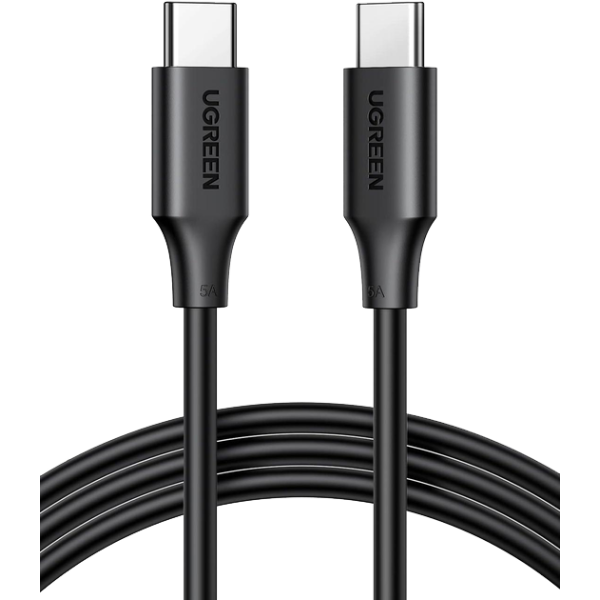 Кабель USB-C 100W UGREEN US562 Type-C to Type-C PD QC 4.0/3.0 для швидкого заряджання MacBook Pro