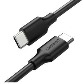 Кабель зарядний UGREEN US286 USB 2.0 Type-C to Type-C PD QC 4.0 Black