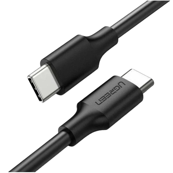 Кабель зарядний UGREEN US286 USB 2.0 Type-C to Type-C PD QC 4.0 Black