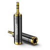 Аудіо перехідник UGREEN AV168 3.5mm Male to 6.35mm Female Adapter 1pcs