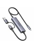 Конвертор сигналу UGREEN CM725 USB-C/USB-A Video Capture Card, Gray