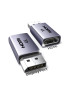Адаптер UGREEN DP130 DisplayPort to HDMI 4K Adapter, 2pcs, Gray