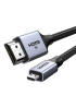 Кабель UGREEN HD164 Micro-HDMI Male to HDMI 2.1 Male 8K@60Hz, Black