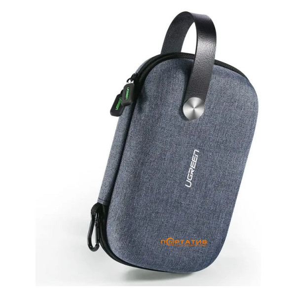 Кейс для навушників UGREEN LP152 Accessory Multi-Functional Travel Storage Bag, Gray