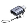 Адаптер UGREEN US270 Type-C to USB 3.0 A Adapter Cable with Lanyard, Space Gray