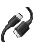 Кабель UGREEN US312 USB-C 3.1 to MicroUSB 3.0 3A Cable, 1m, Black