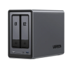 UGREEN NASync DXP2800 – 2-bay NAS сервер (Intel N100, 8GB DDR5, 2.5GbE, 4K HDMI, Diskless)