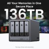 UGREEN NASync DXP4800 – 4-bay NAS сервер (Intel N100, 8GB DDR5, 2×2.5GbE, 4K HDMI, Diskless)