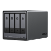 UGREEN NASync DXP4800 – 4-bay NAS сервер (Intel N100, 8GB DDR5, 2×2.5GbE, 4K HDMI, Diskless)