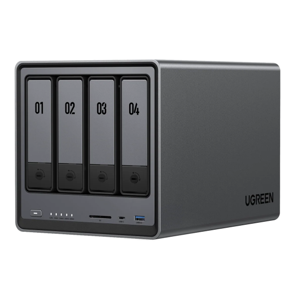 UGREEN NASync DXP4800 – 4-bay NAS сервер (Intel N100, 8GB DDR5, 2