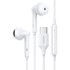 Навушники Ugreen EP101 Wired Earphones with Type-C Connector White