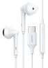 Навушники Ugreen EP101 Wired Earphones with Type-C Connector White