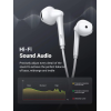 Навушники Ugreen EP101 Wired Earphones with Type-C Connector White