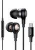Навушники Ugreen EP103 In-Ear Earphones with Type-C Connector Black