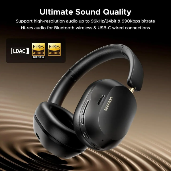 Бездротові навушники UGREEN HiTune Max5C ANC Black (HP203)