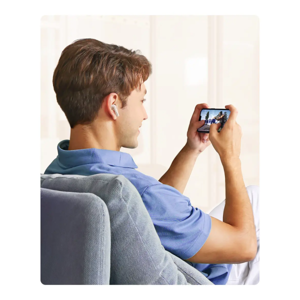 Бездротові навушники UGREEN HiTune T6s WS205 з Hi-Res Audio, LDAC, ANC та Bluetooth 5.4, White