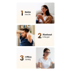 Бездротові навушники UGREEN HiTune T6s WS205 з Hi-Res Audio, LDAC, ANC та Bluetooth 5.4, White