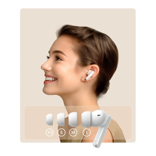 Бездротові навушники UGREEN HiTune T6s WS205 з Hi-Res Audio, LDAC, ANC та Bluetooth 5.4, White