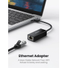 Мережевий адаптер Ugreen CR110 USB 2.0 RJ45 10/100Mbps Ethernet Black