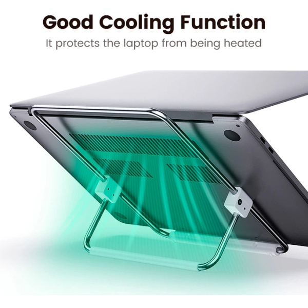 Складана підставка для ноутбука UGREEN LP230 Ergonomic Foldable Stand 11–17″, срібляста