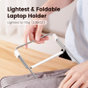 Складана підставка для ноутбука UGREEN LP230 Ergonomic Foldable Stand 11–17″, срібляста