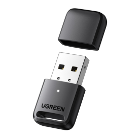 UGREEN CM390 Bluetooth 5.0 USB-адаптер з підтримкою 5 пристроїв, радіус до 20 м – Black