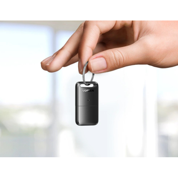 UGREEN CM390 Bluetooth 5.0 USB-адаптер з підтримкою 5 пристроїв, радіус до 20 м – Black