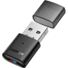 Bluetooth USB-адаптер Ugreen CM408 5.0 для ПК, Mac, Nintendo Switch, PS4/PS5 – чорний
